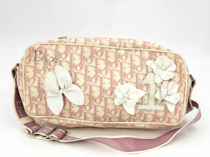 Dior Trotter Ribbon Rhinestone Shoulder Bag