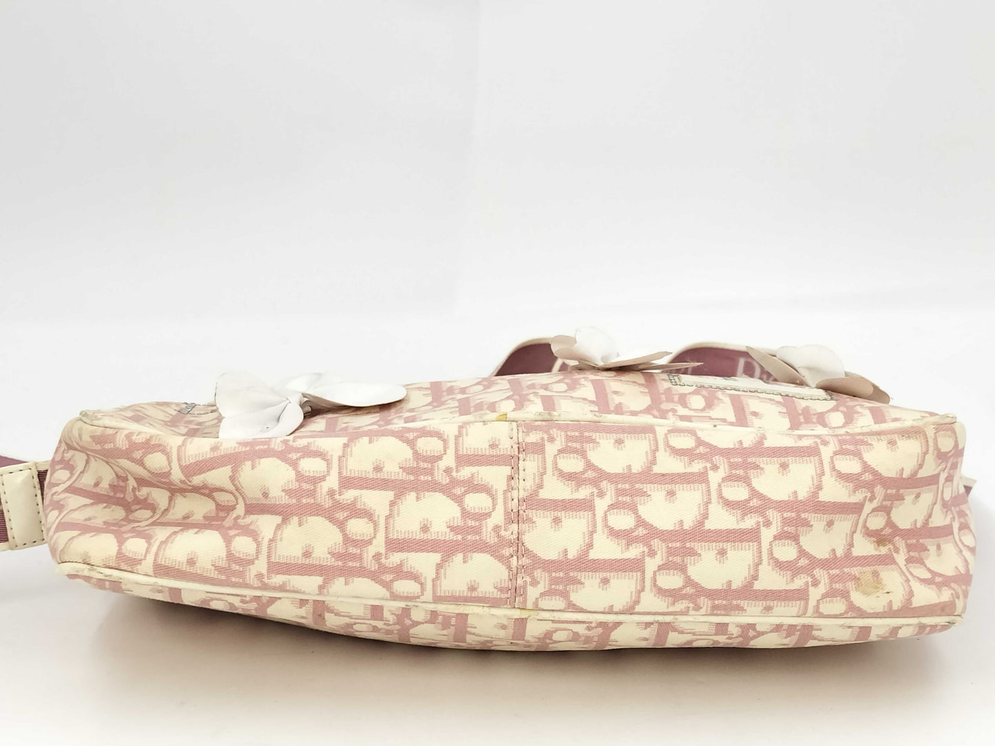 Dior Trotter Ribbon Rhinestone Shoulder Bag