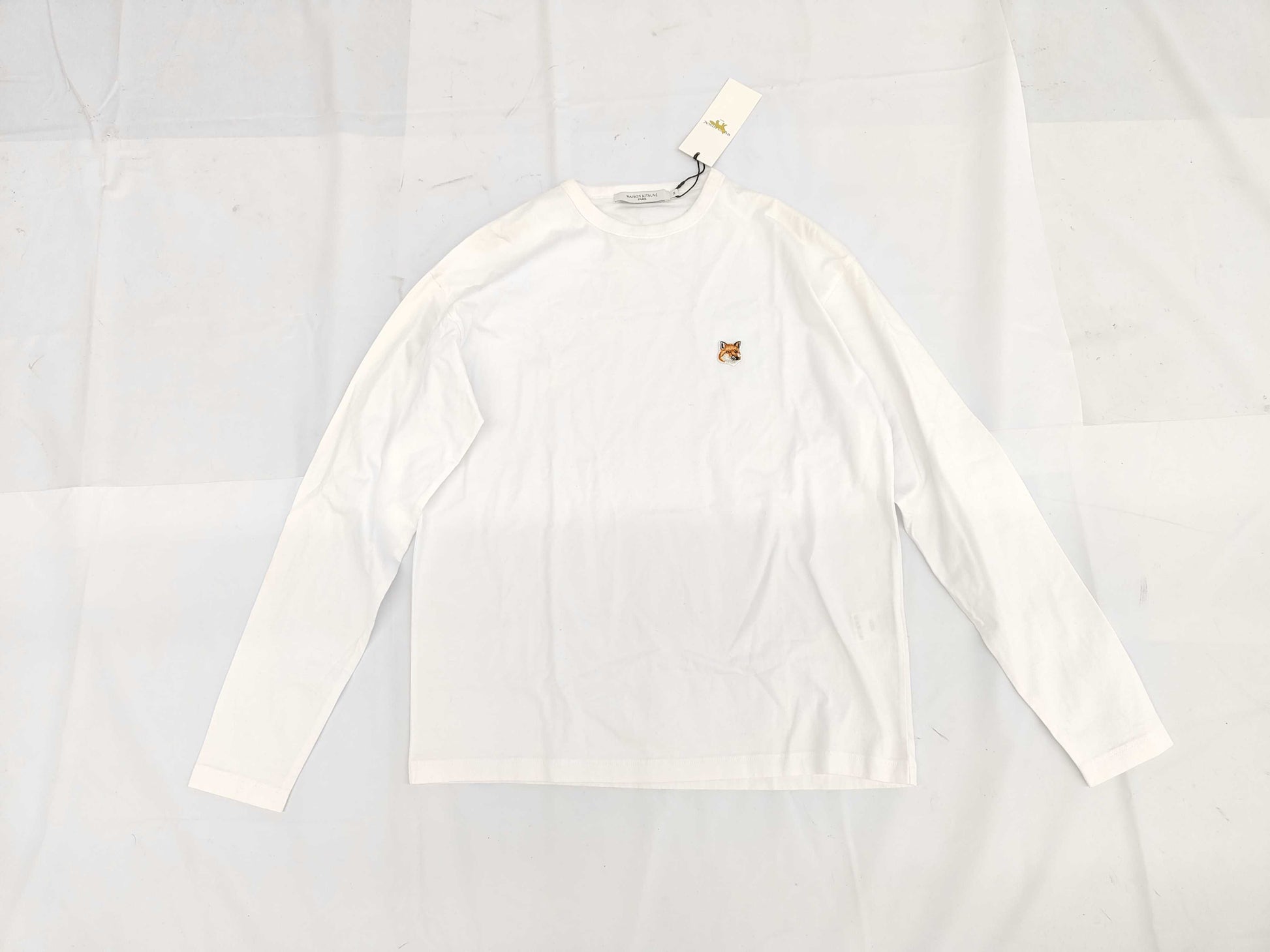 FU00163KJ0010 P100 Head Patch L/S T-Shirt Size XS Tops