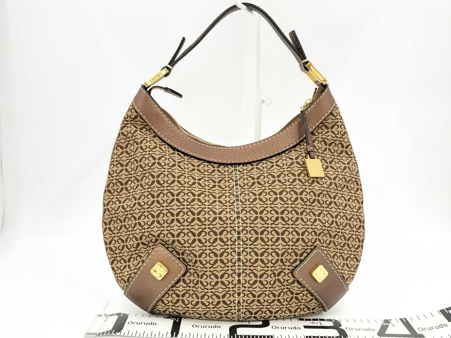 LOEWE New Road Repeat Anagram One Shoulder Bag Tote Bag