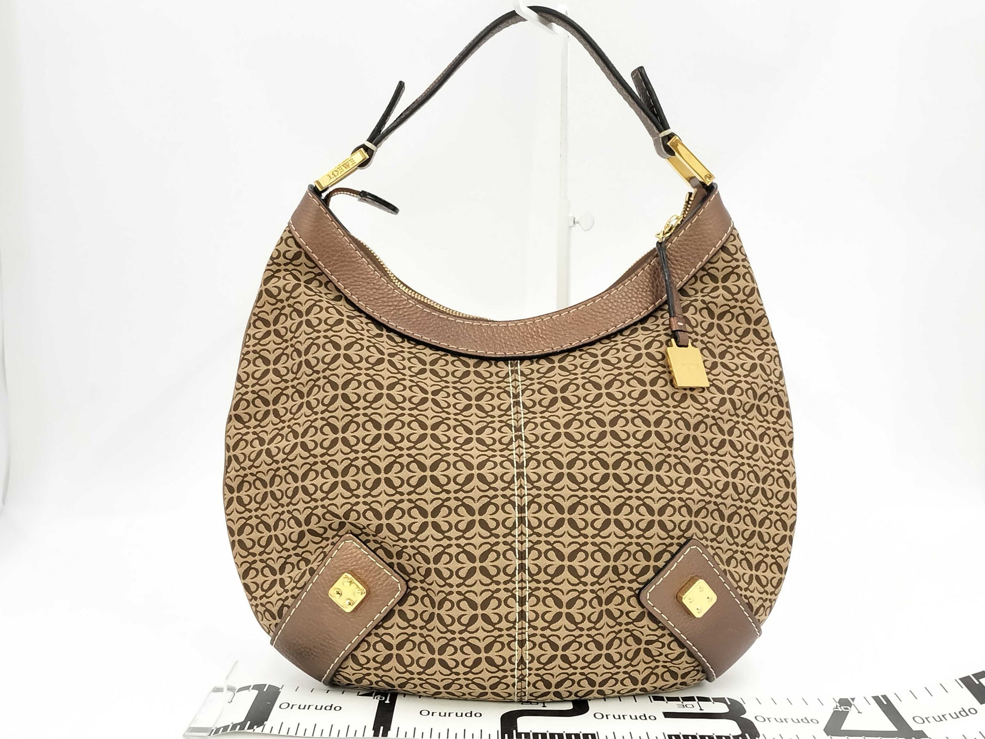 LOEWE New Road Repeat Anagram One Shoulder Bag Tote Bag