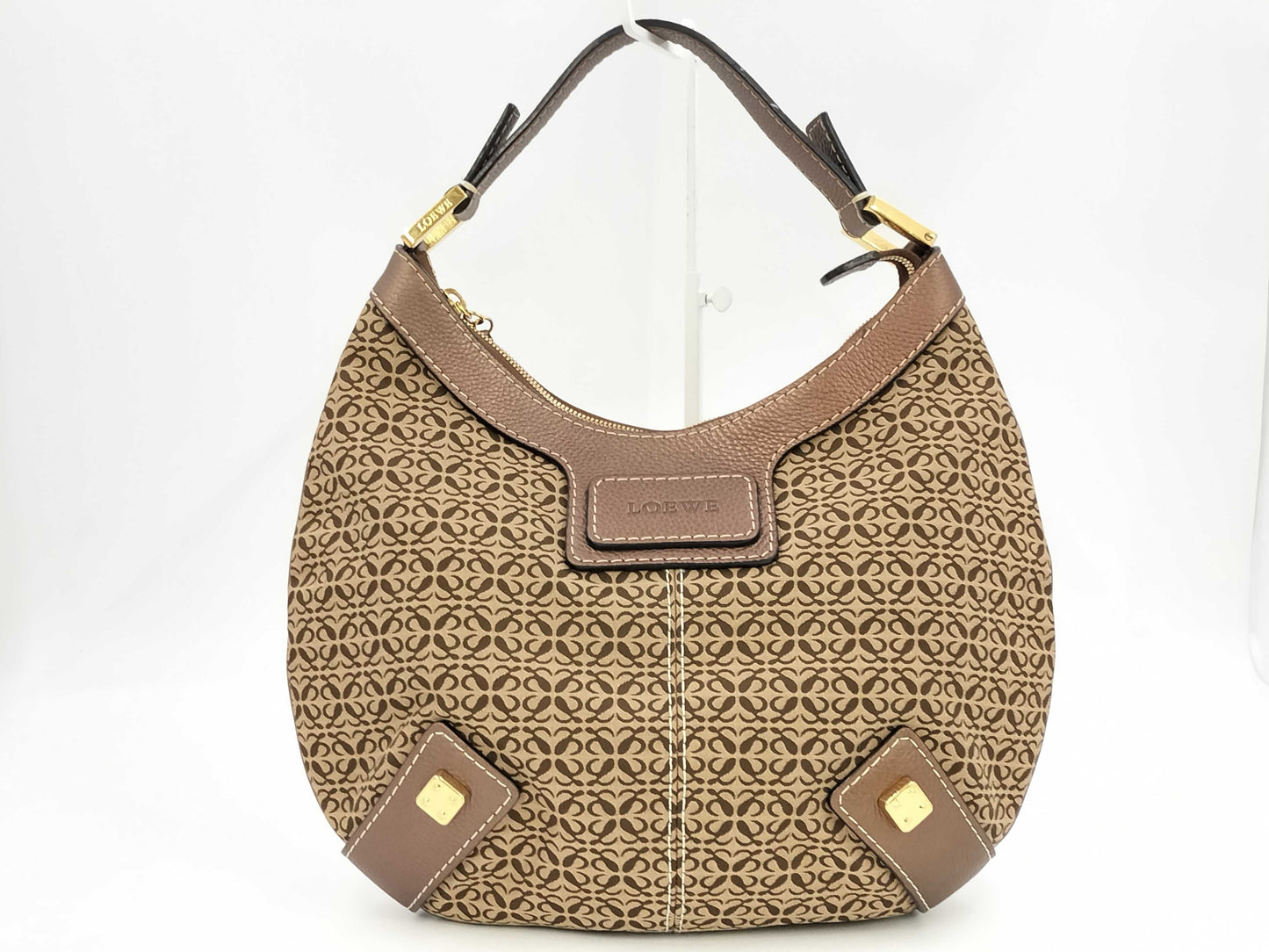 LOEWE New Road Repeat Anagram One Shoulder Bag Tote Bag