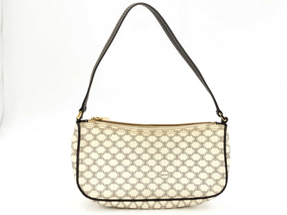 CELINE Triomphe Macadam Accessory Pouch Handbag