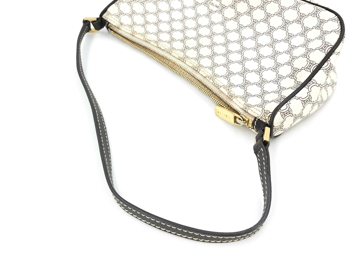 CELINE Triomphe Macadam Accessory Pouch Handbag