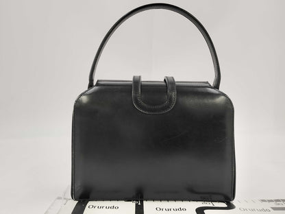 CELINE Gancini Leather Handbag