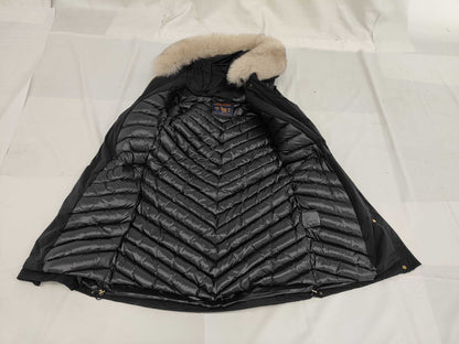 WWCPS2723D BOWBRIDGE COAT Fox Fur Hooded Down Size XS Coat