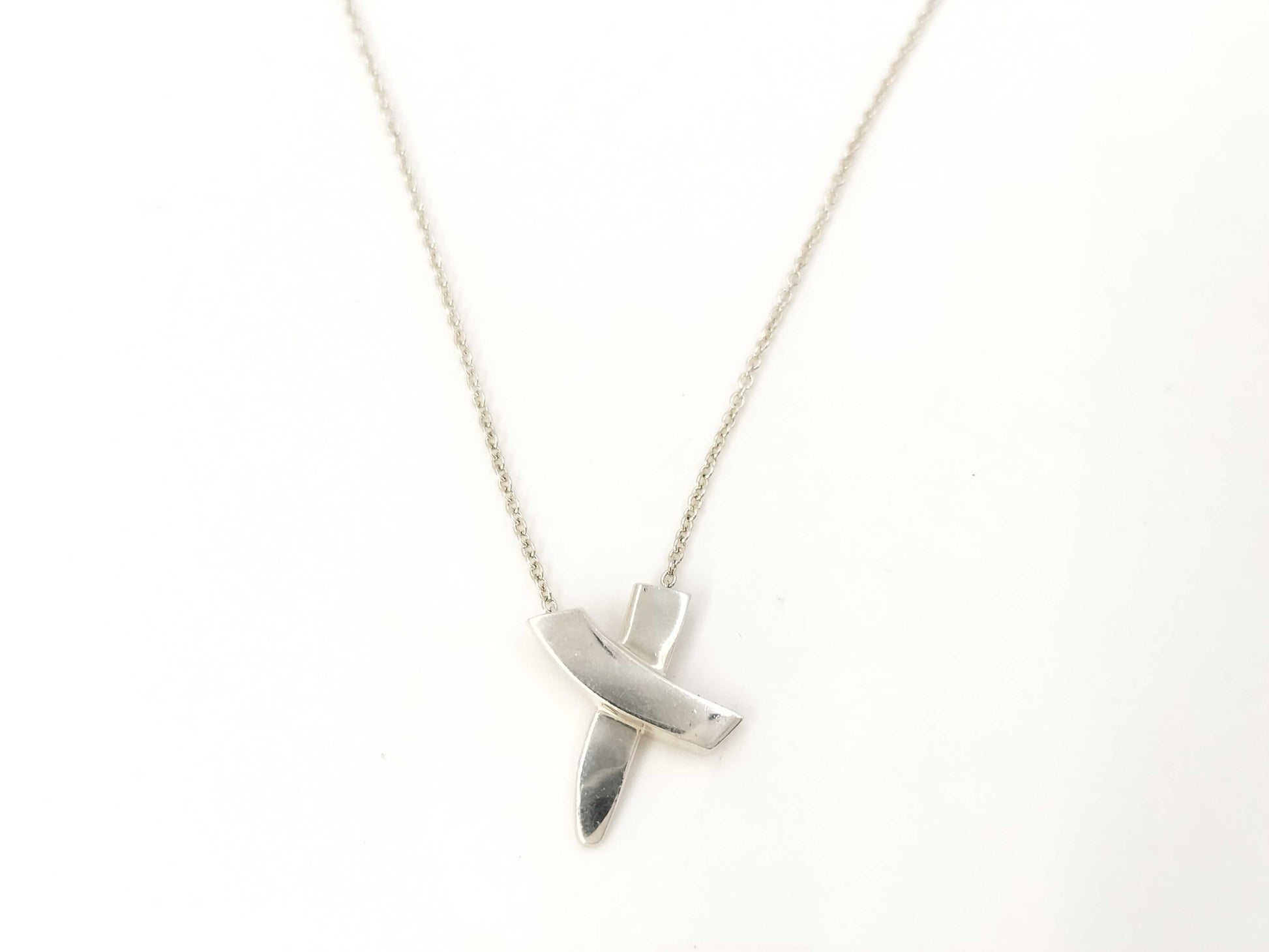 Tiffany&Co. Kiss Necklace SV925 Pendant Necklace