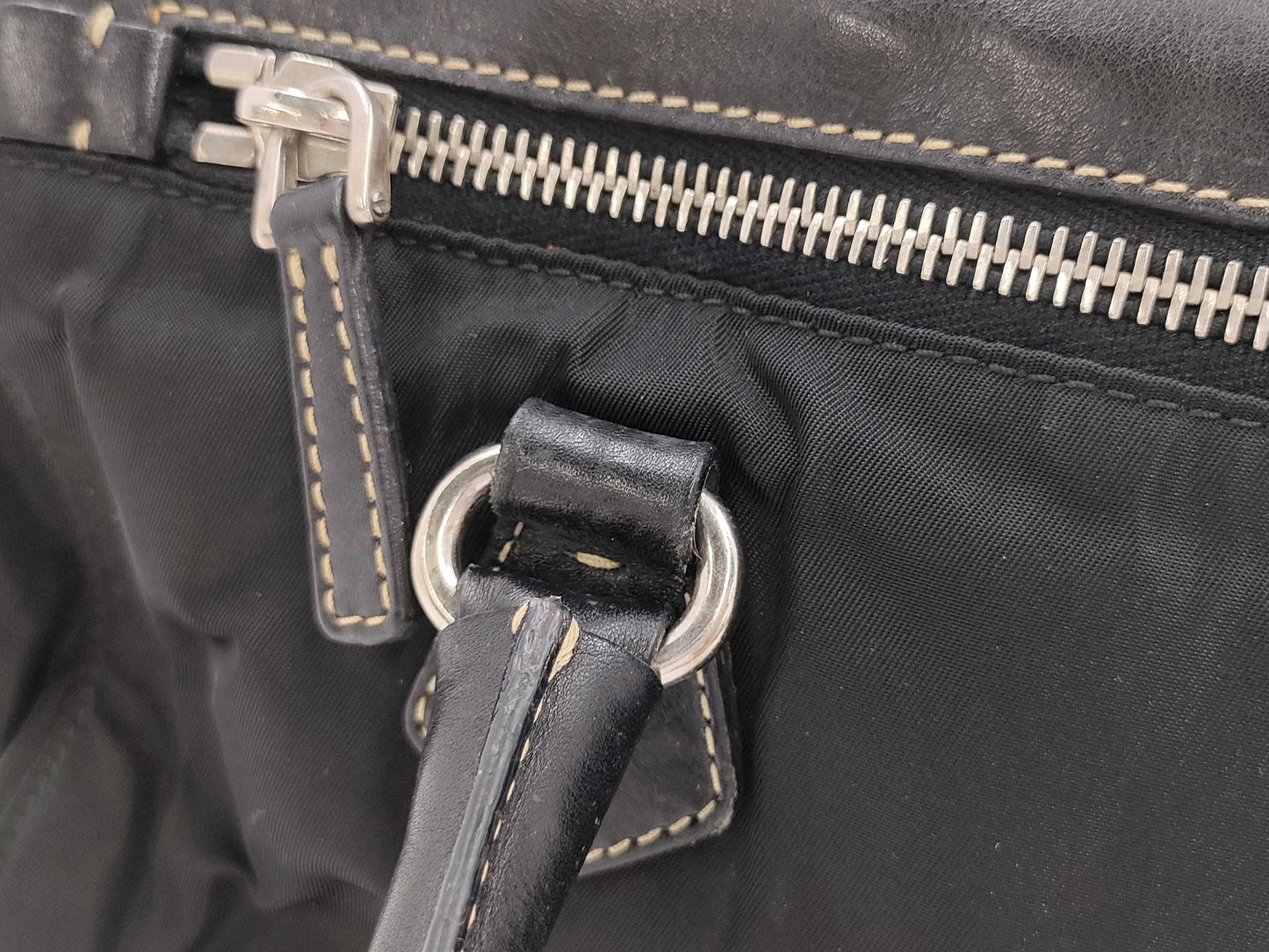 PRADA PRADA Nylon Combi Tote Bag