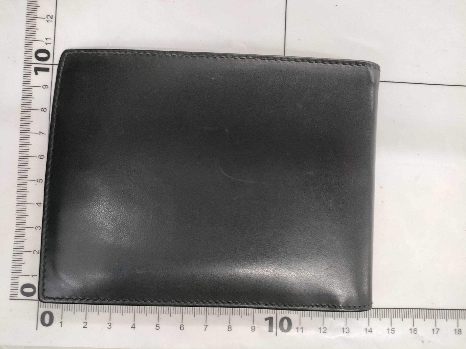 PRADA Prada Trapper Black Leather Bi-Fold Wallet Wallet