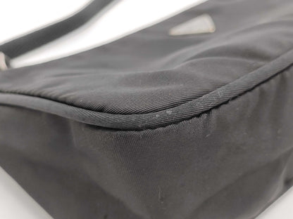 PRADA PRADA Black Nylon Handbag Accessories Pouch Bag