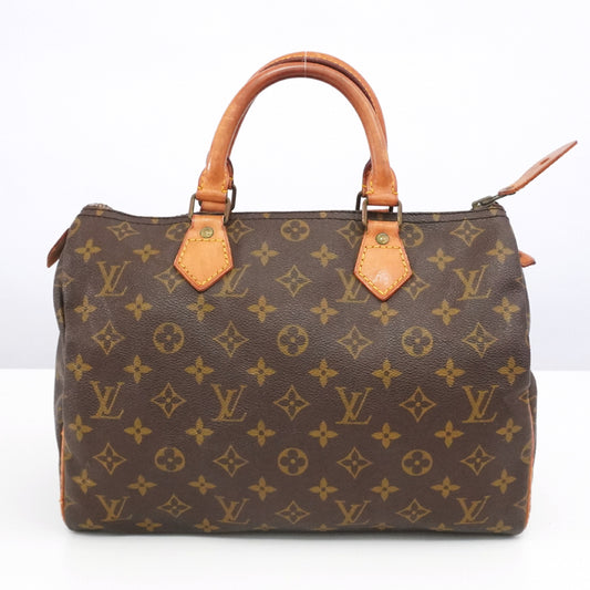 LOUIS VUITTON LOUIS VUITTON LV Monogram Vuitton Speedy 30 M41108 Boston Bag and Handbag