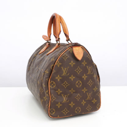 LOUIS VUITTON LOUIS VUITTON LV Monogram Vuitton Speedy 30 M41108 Boston Bag and Handbag