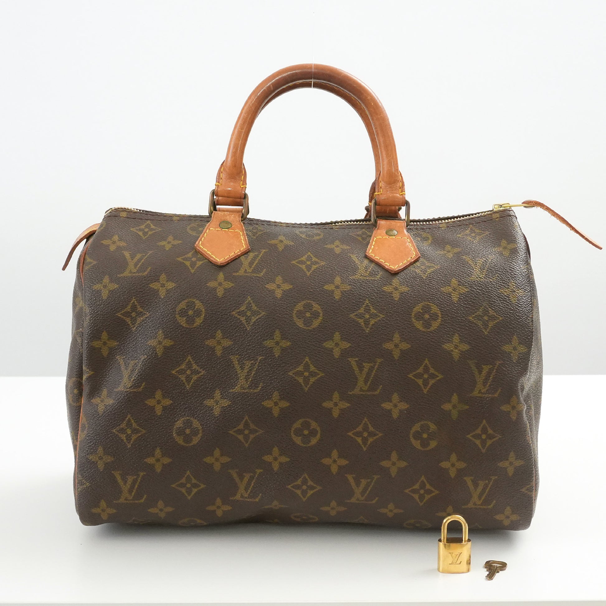 LOUIS VUITTON LOUIS VUITTON LV Monogram Vuitton Speedy 30 M41108 Boston Bag and Handbag
