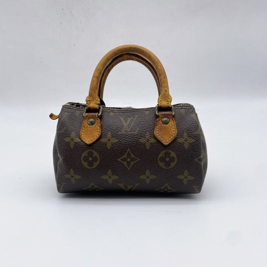 LOUIS VUITTON Monogram Mini Speedy Handbag