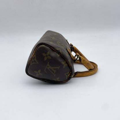 LOUIS VUITTON Monogram Mini Speedy Handbag
