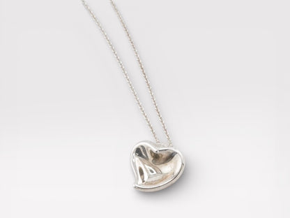 Tiffany&Co. Tiffany Curveheart Silver 925 Necklace