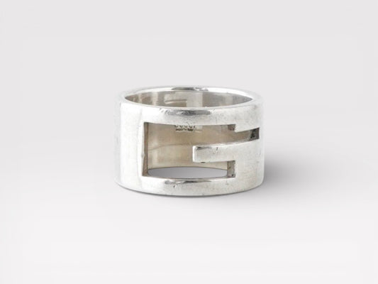 GUCCI Gucci Branded G Silver 925 Ring No. 14 Ring