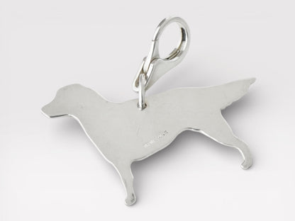 Tiffany&Co. Tiffany Dog Silver 925 Keycharm Keyring Charm Keycase Keychain