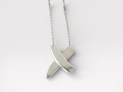 Tiffany&Co. Tiffany Kiss Paloma Picasso Silver 925 Necklace