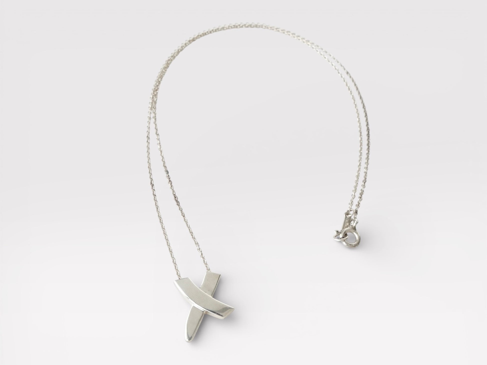 Tiffany&Co. Tiffany Kiss Paloma Picasso Silver 925 Necklace