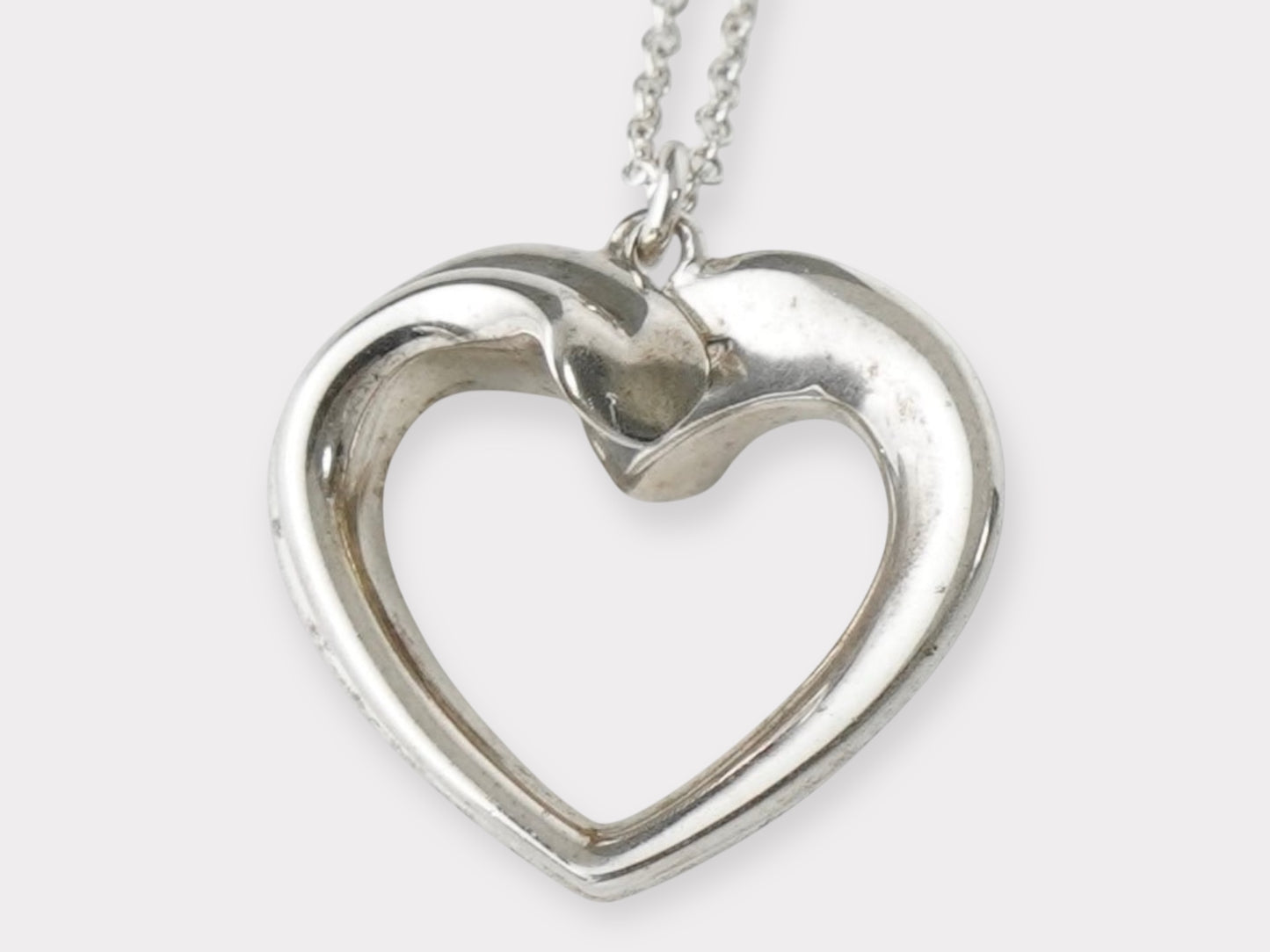 Tiffany&Co. New Tenderness Heart Silver 925 Necklace