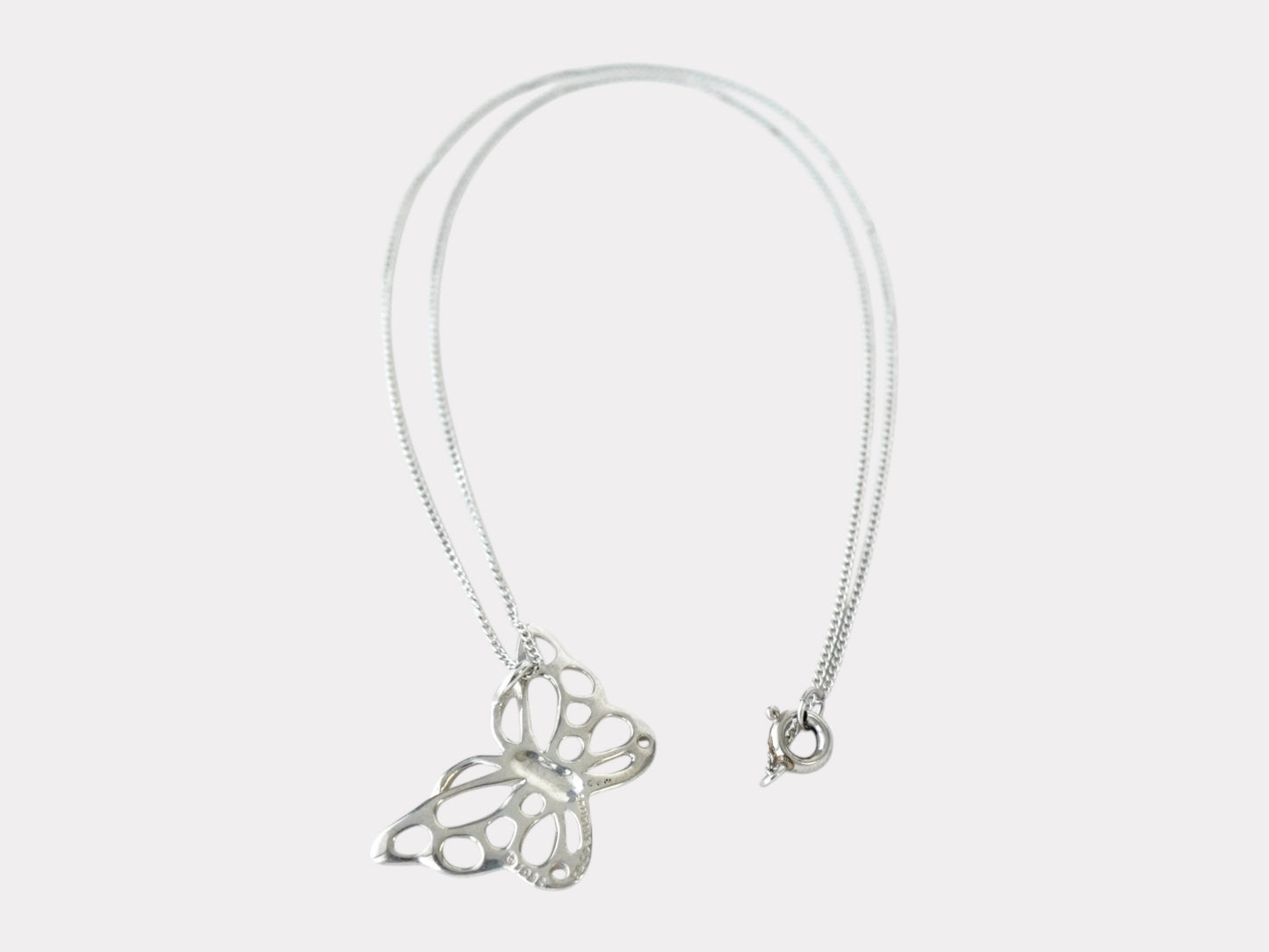 Tiffany&Co. Butterfly Silver 925 Necklace