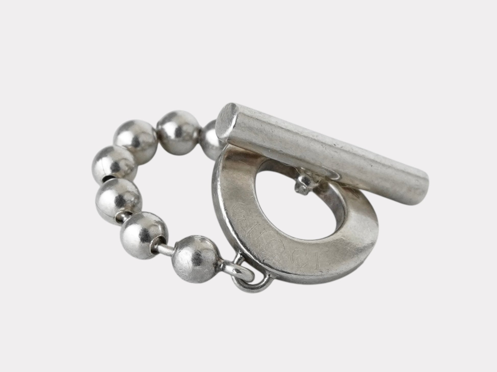GUCCI Gucci Chain Ring Silver-925 No. 12 Ring