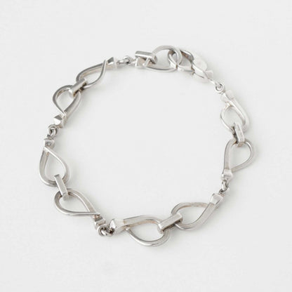 GUCCI Gucci Silver 925 Chain Bracelet Bangle