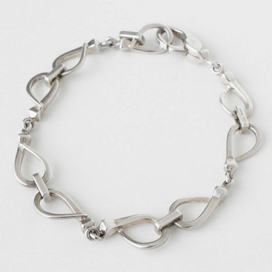 GUCCI Gucci Silver 925 Chain Bracelet Bangle