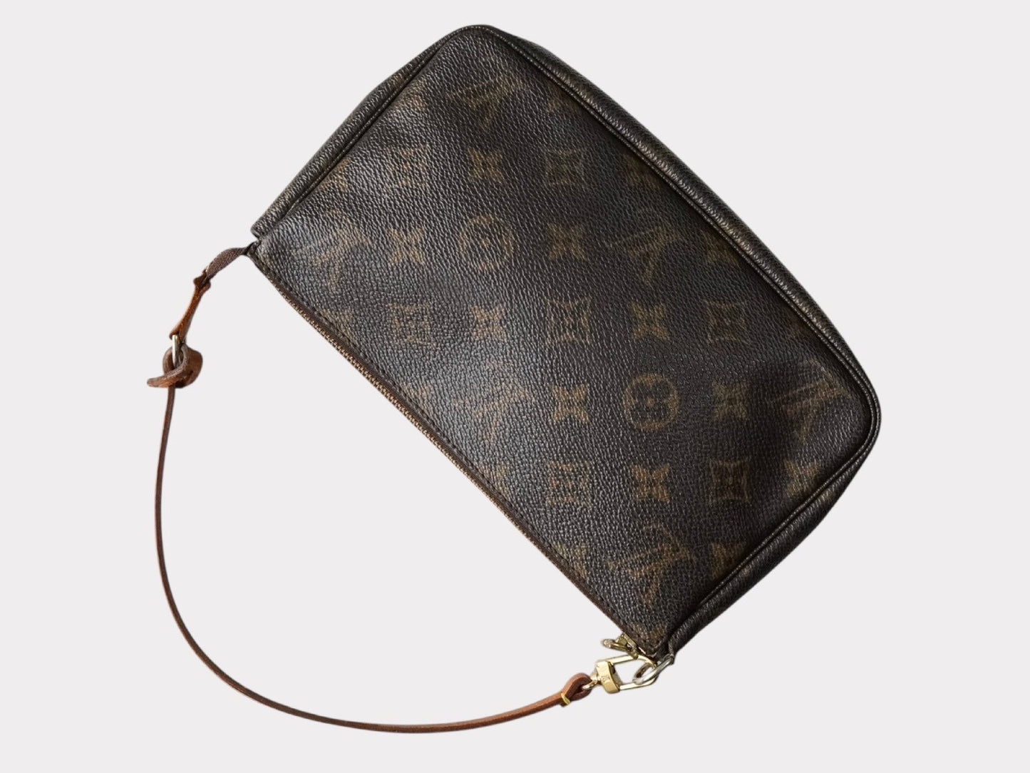 LOUIS VUITTON Louis Vuitton Pochette Accessoir Monogram BJ1002 One Shoulder Bag Mini Bag Brown Handbag