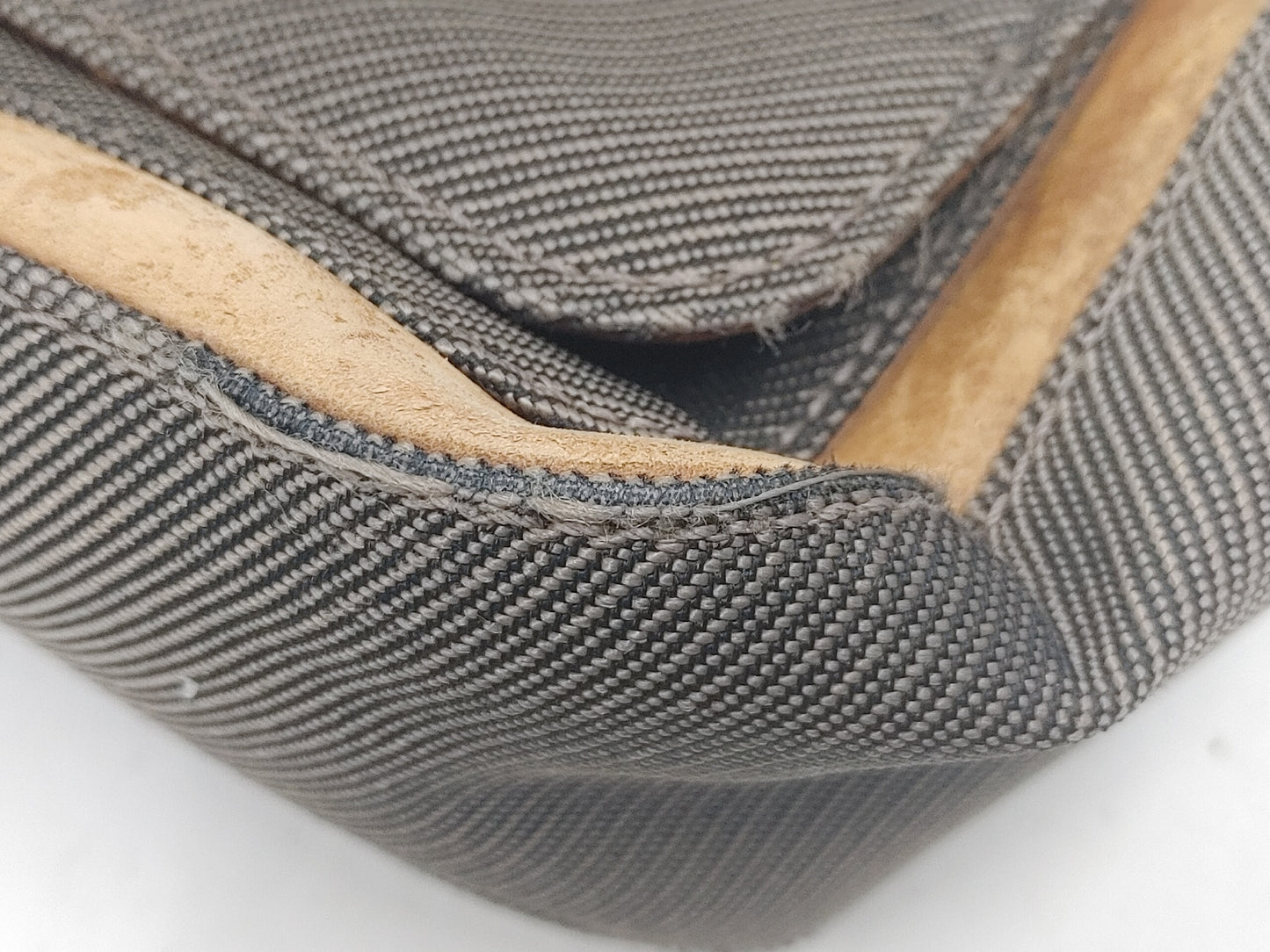 LOUIS VUITTON Damierjuen Message M93030 VI0034 Canvas Tail Shoulder Bag