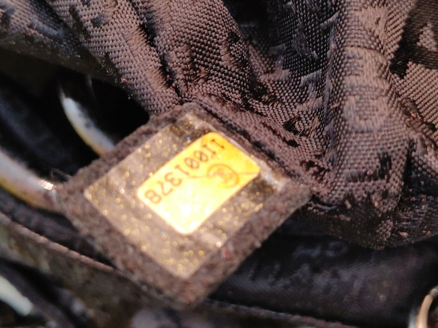 CHANEL Cocomark Chain Shoulder Bag with Seal 11001378 Coco Charm with Guarantee Card with Pouch Patent Black Shoulder Bag