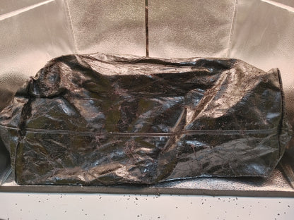 CHANEL Cocomark Chain Shoulder Bag with Seal 11001378 Coco Charm with Guarantee Card with Pouch Patent Black Shoulder Bag