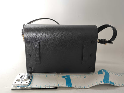 GUCCI Gucci Horsebit 1955 Leather Shoulder Black 732314 Shoulder Bag