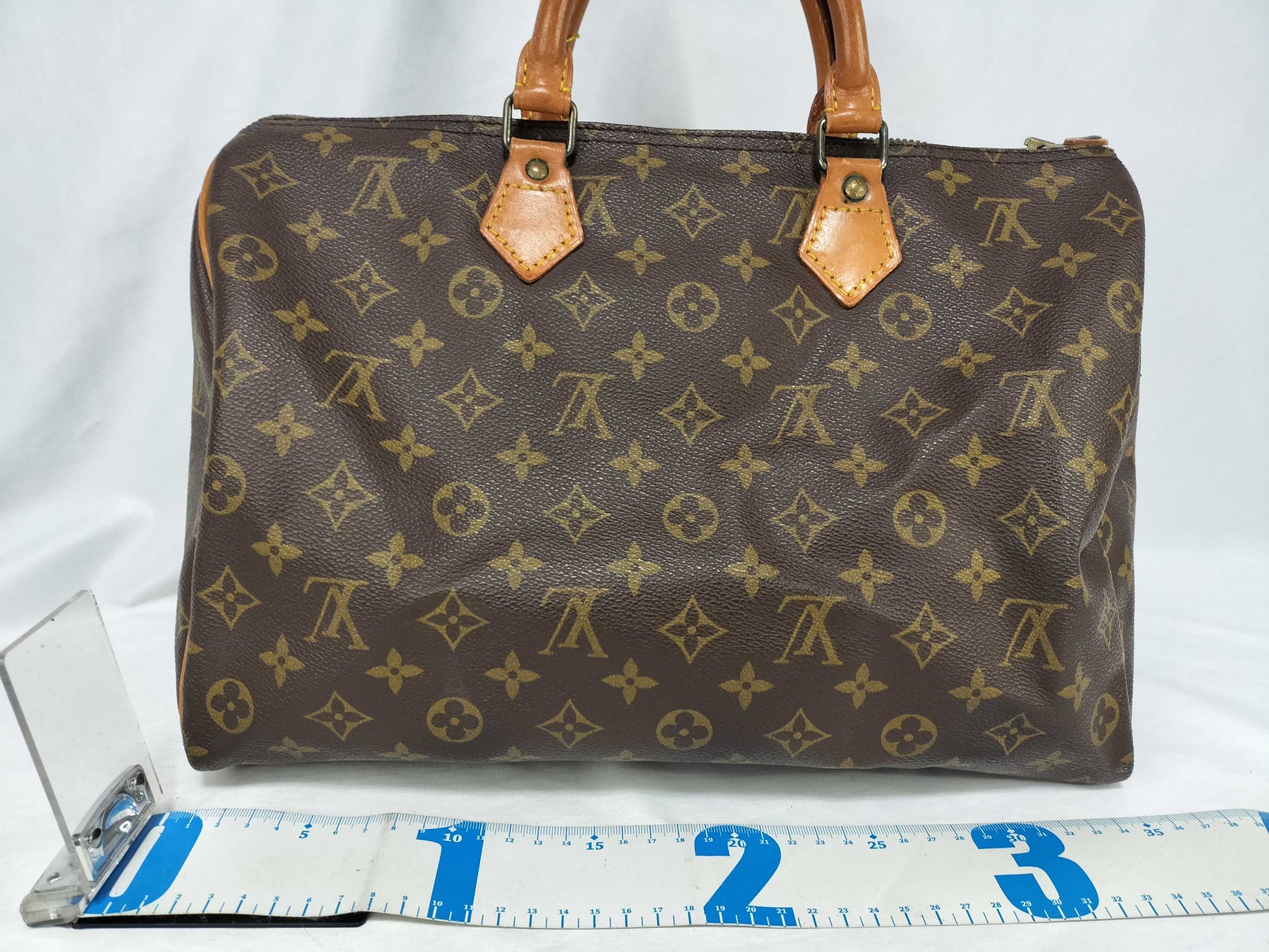 LOUIS VUITTON Monogram Louis Vuitton M41524 Speedy 35 812MB Monogram Boston Bag Handbag Boston Bag