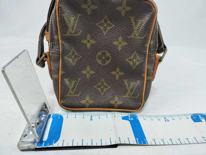 LOUIS VUITTON Monogram Louis Vuitton M45268 Mini Danube Monogram Shoulder Bag Shoulder Bag
