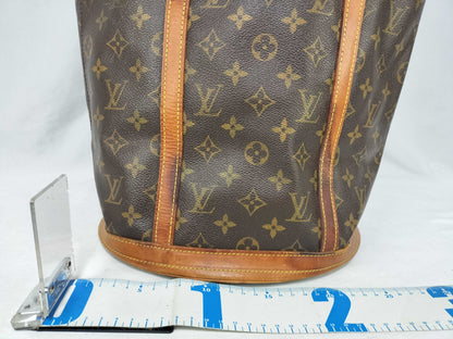 LOUIS VUITTON Monogram Louis Vuitton M42236 Bucket GM Handbag Tote Bag Monogram Tote Bag