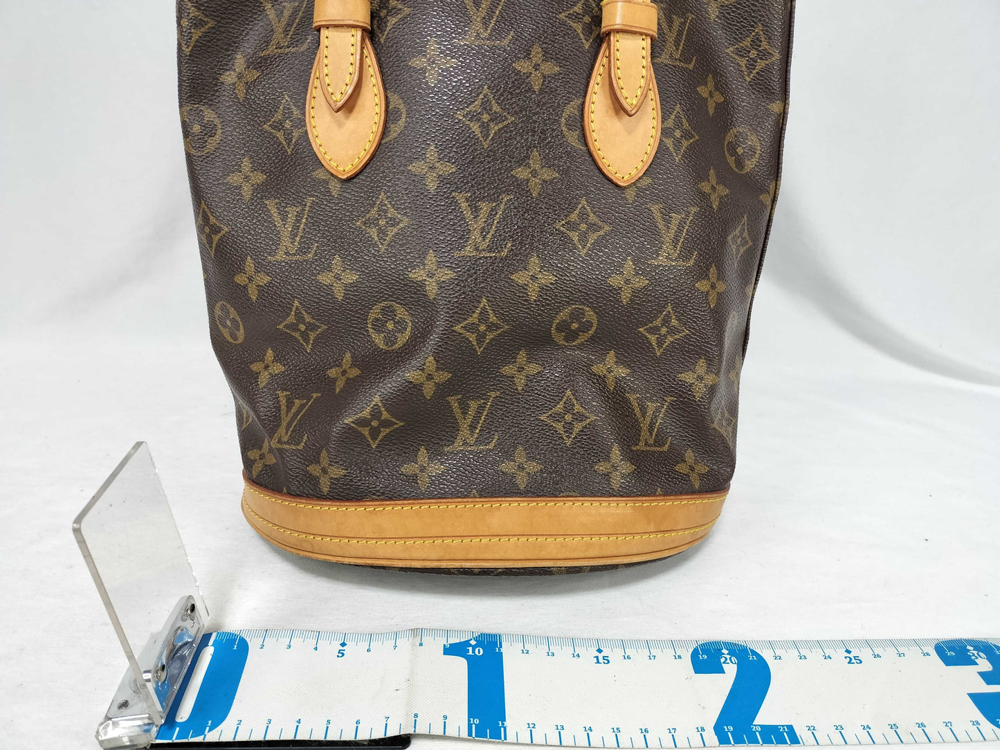 LOUIS VUITTON Monogram Louis Vuitton M42238 Bucket PM FL1021 Handbag Monogram Handbag