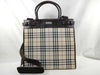 BURBERRY 2-Way Handbag Nova Check Beige Handbag