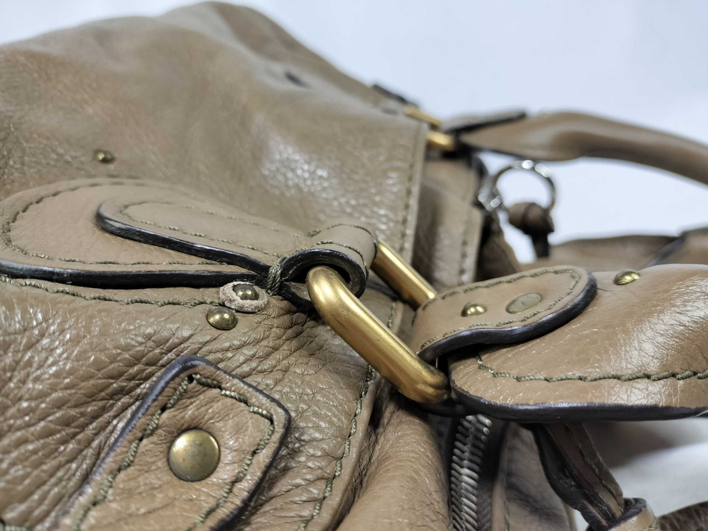 chloe Chloe Paddington Handbag Leather Brown Handbag