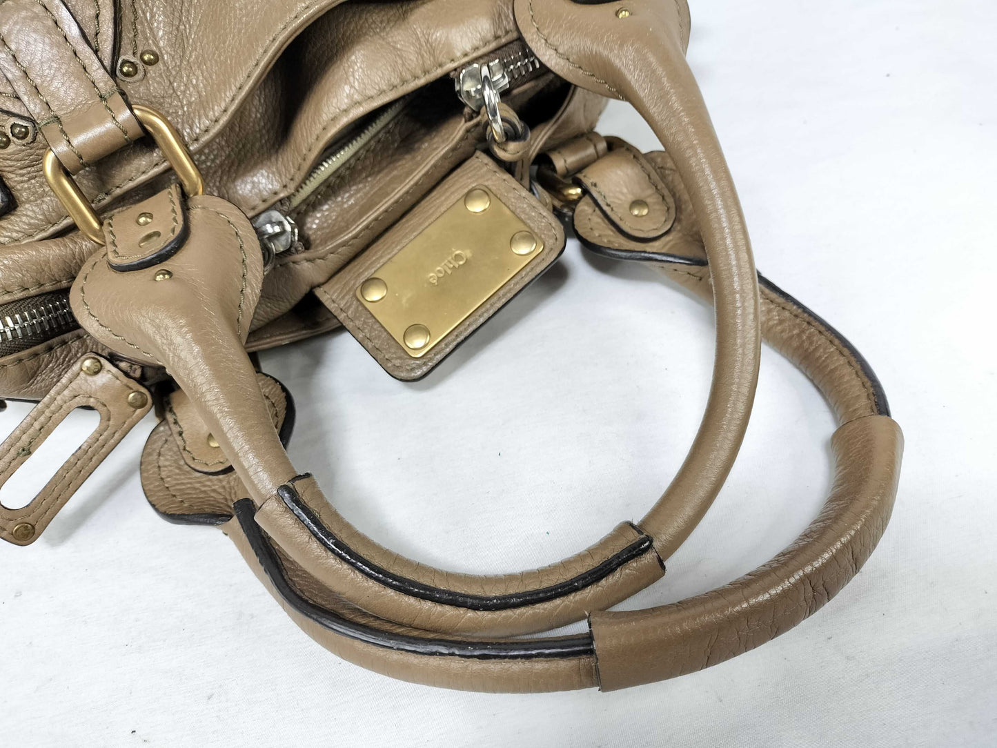 chloe Chloe Paddington Handbag Leather Brown Handbag