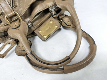 chloe Chloe Paddington Handbag Leather Brown Handbag