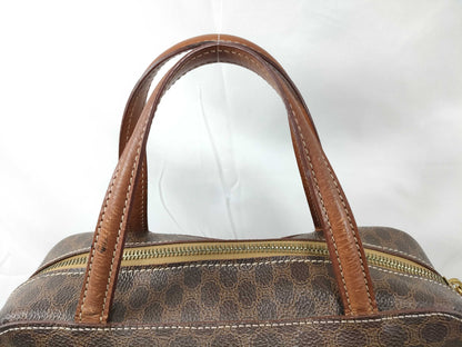 CELINE Celine MC96 Handbag Macadam Leather Brown Handbag