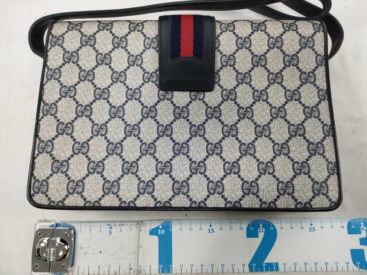 GUCCI Gucci Shoulder Bag Old Gucci Sherry Line GG Supreme Shoulder Bag