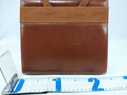 Salvatore Ferragamo Vala Ferragamo BA214178 Vala Handbag Leather Brown Handbag