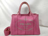 PRADA Kanapa 2WAY Bag Canvas Pink Handbag