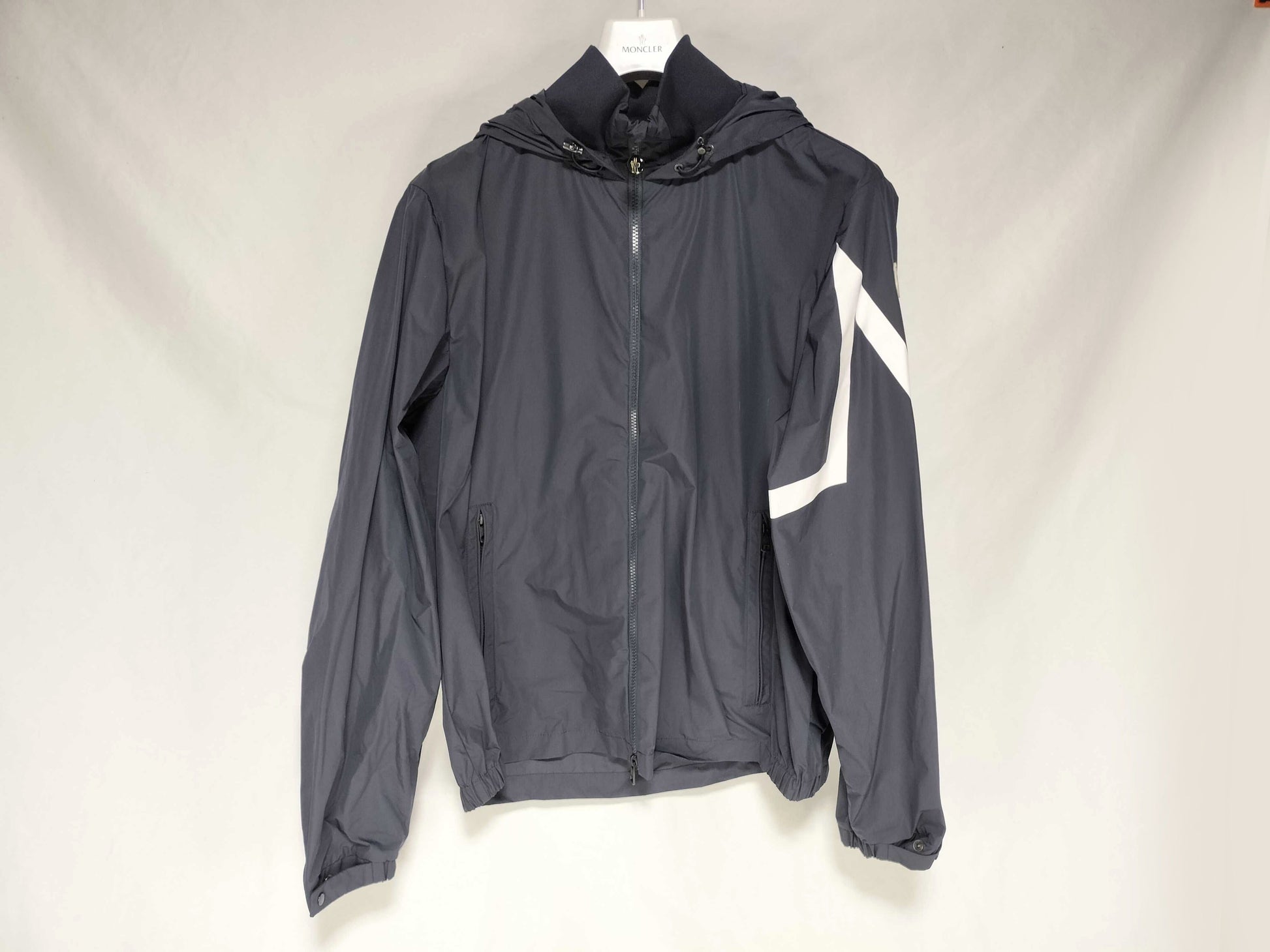 MONCLER FETUQUE Hoodie Nylon Navy Jacket