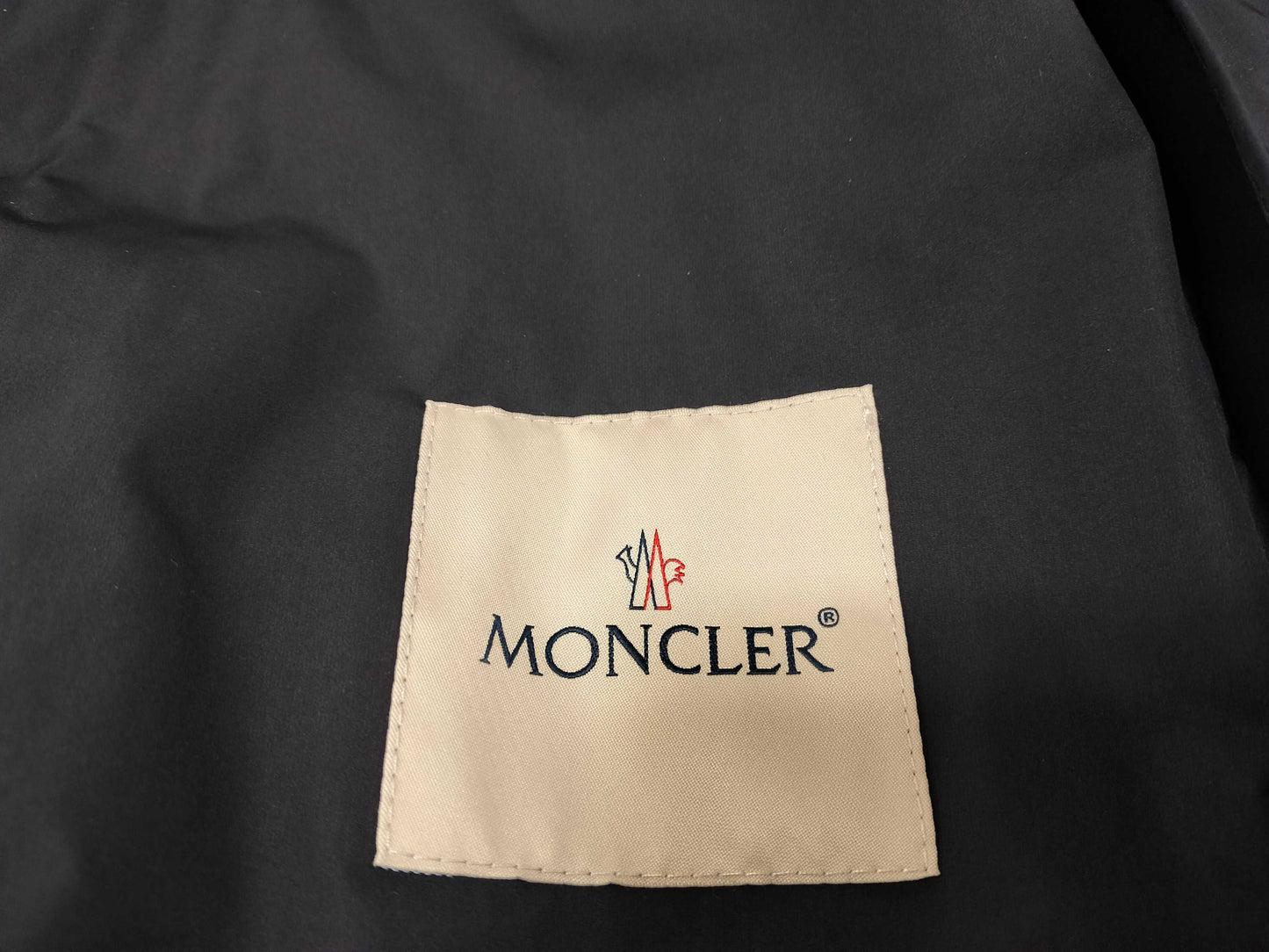 MONCLER FETUQUE Hoodie Nylon Navy Jacket