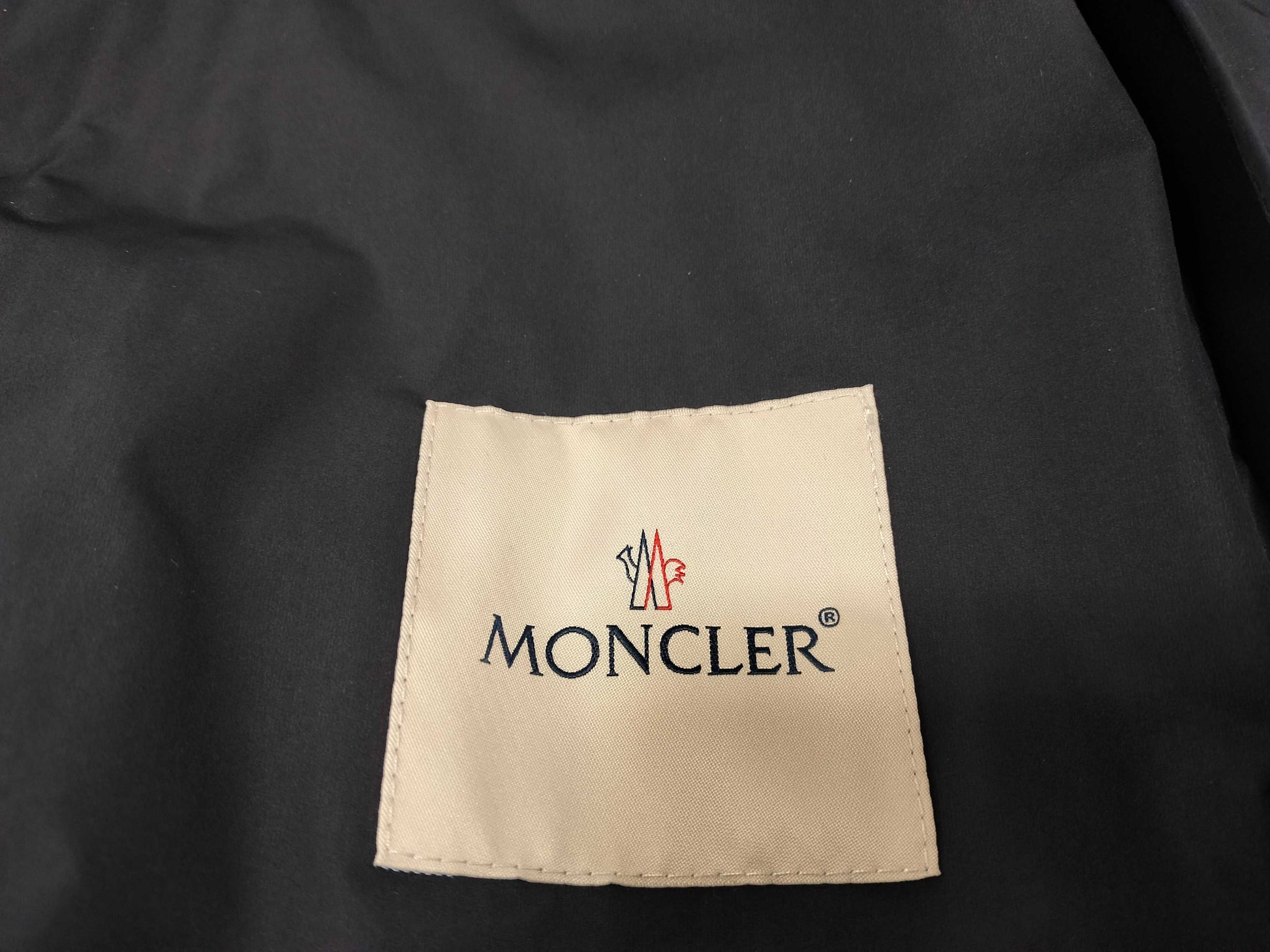 MONCLER FETUQUE Hoodie Nylon Navy Jacket