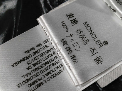 MONCLER Moncler Down Gathered Fur Black Black Jacket